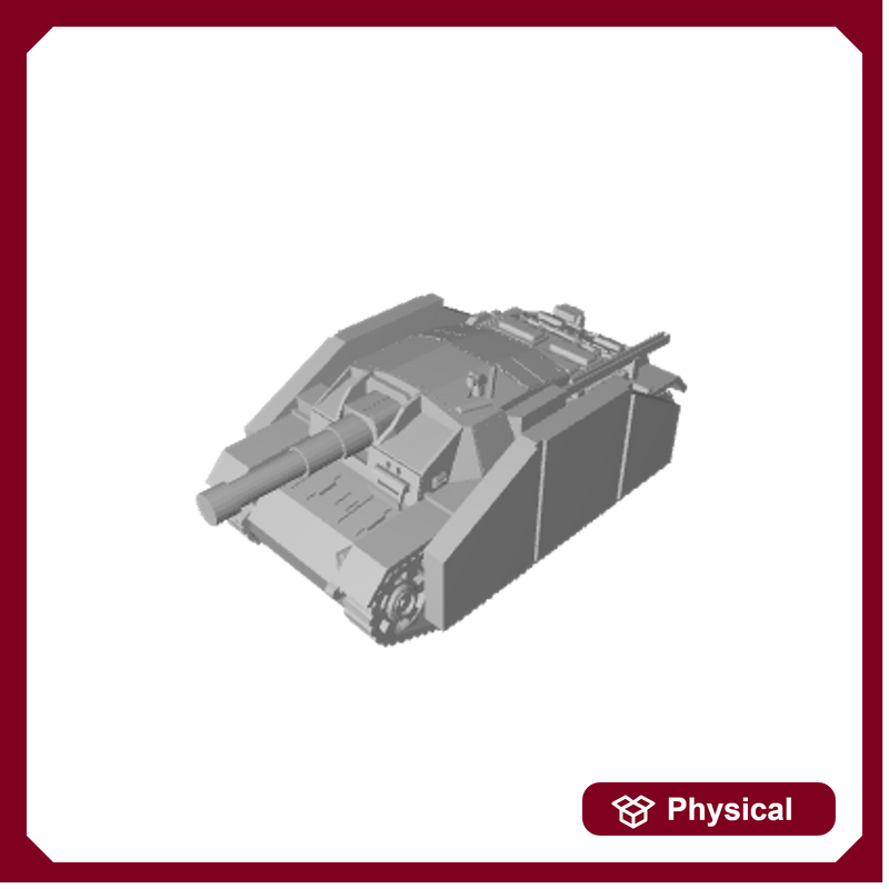 3D Printed German Stug 3 with Sheild - Only-Games