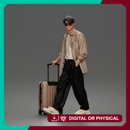 Young Traveler with suitcase