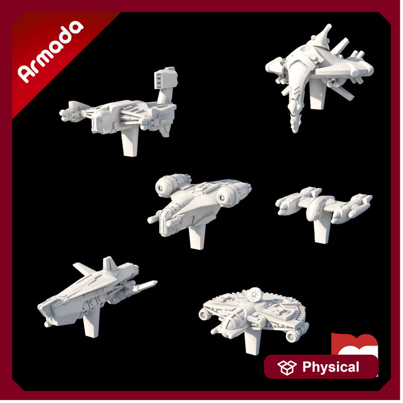 (Armada) Bounty Hunters Ship Set II - Only-Games