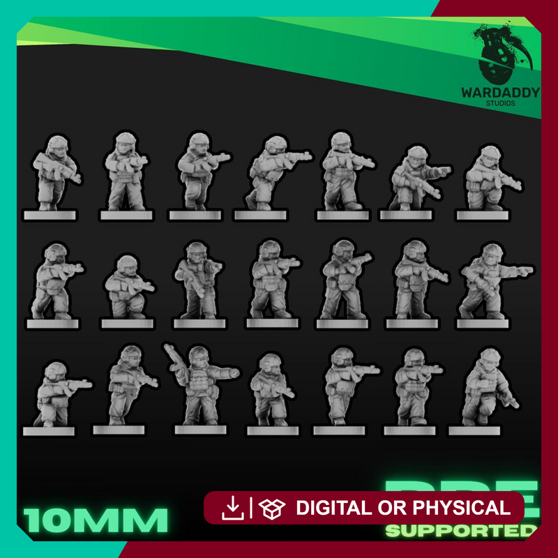 NEW 10mm Ukrainian Rifle Platoon (10mm EPIC)