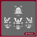Cyber Samurai V1 Thunder Helmet