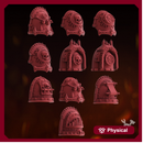 Fire Preachers Shoulder Pads Set x10