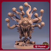 Beholder, Eye Tyrant, Sphere of many Eyes, D&D 5e Resin Miniature | 28mm, 32mm, 75mm Scales | Pathfinder | DnD | Daybreak Miniatures - Only-Games