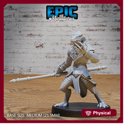 Lizard Folk Army Monk - Only-Games