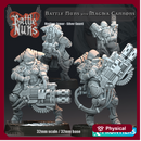 Battle Nuns with Magma Cannons - Medium Armor