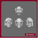 Space Knights V4 Savage Helmet X 10