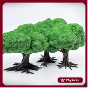 Playable Deciduous Tree Copse A - Only-Games
