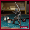City Guard Bowman - Frostgrave Pathfinder - Fantasy DND - TytanTroll Miniatures