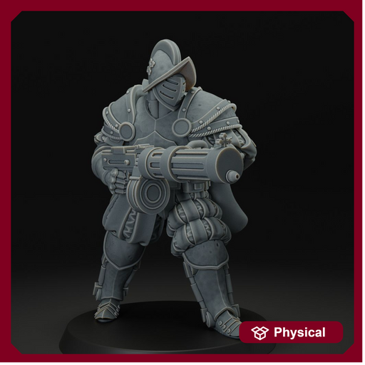 Heavy infantry with machine gun - Only-Games