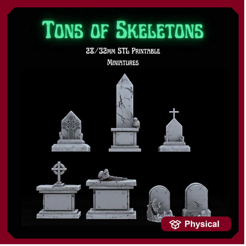 Tons of Skeletons: Tombs - Only-Games