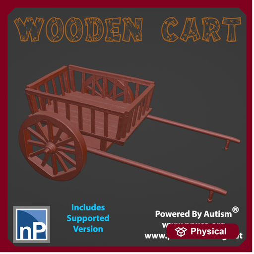 Wooden Cart - Only-Games