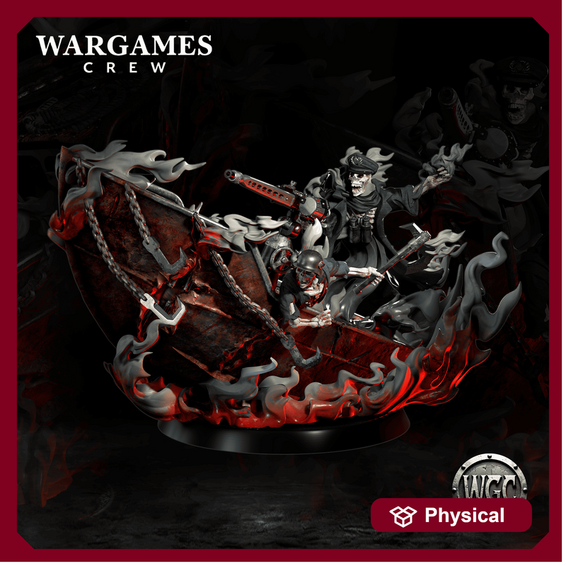 Burning Wraith-Barge