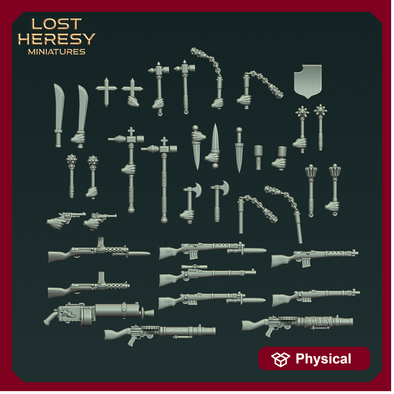 Trench Weapons Kitbashing Pack