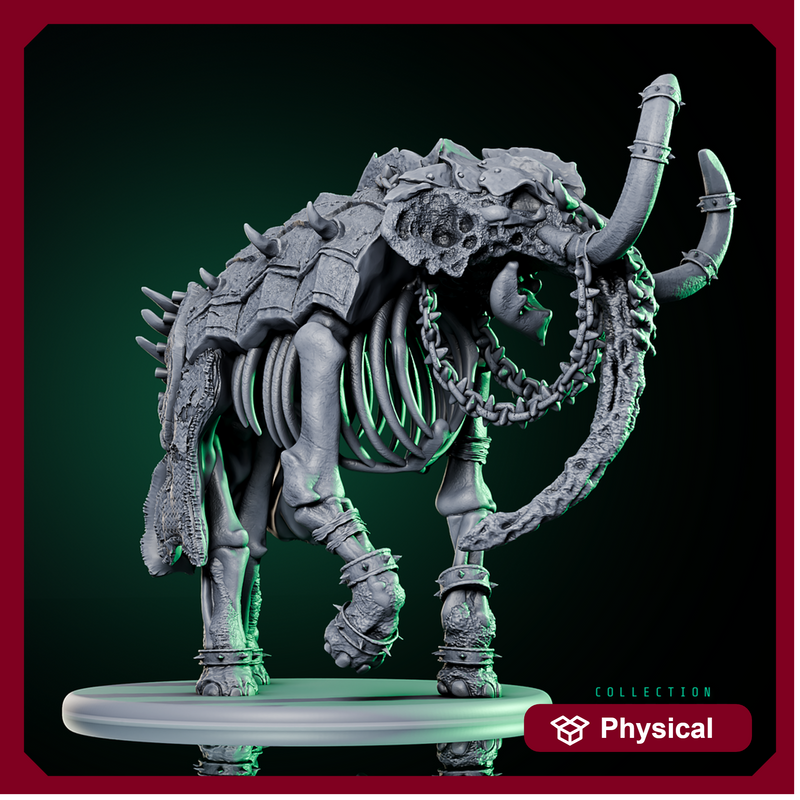 Elephant Skeleton - Only-Games