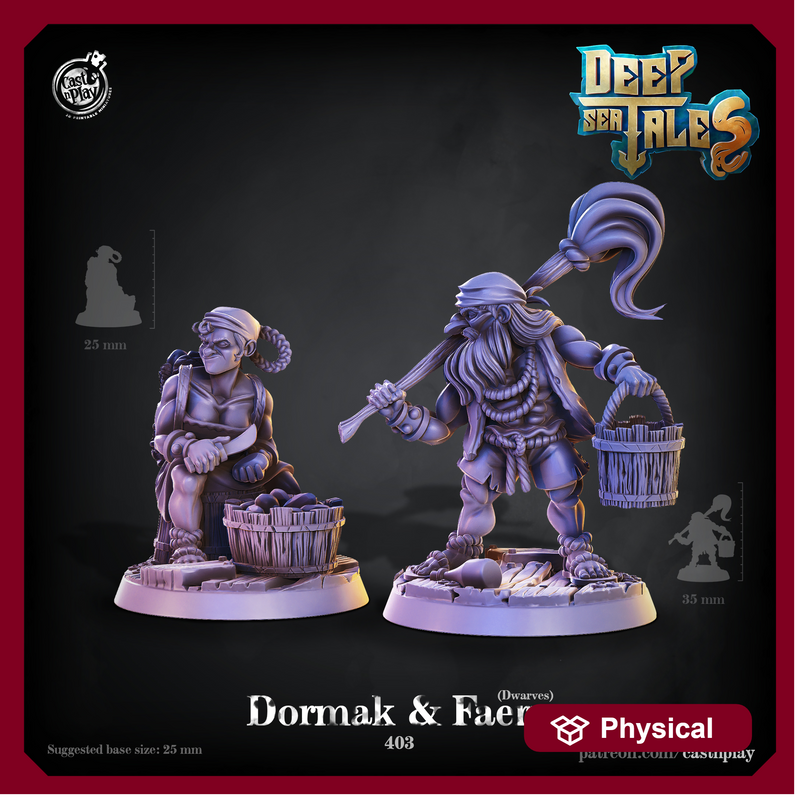 Dormak & Faern (Dwarves) - Only-Games