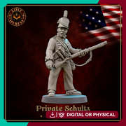 Gothic Napoleonic American Infantryman 2 - Only-Games