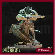 Wererat Crossbow Expert | Resin Miniature | Dungeons and Dragons | 28mm,32mm,75mm Scales | Pathfinder ratfolk | D&D | - Only-Games