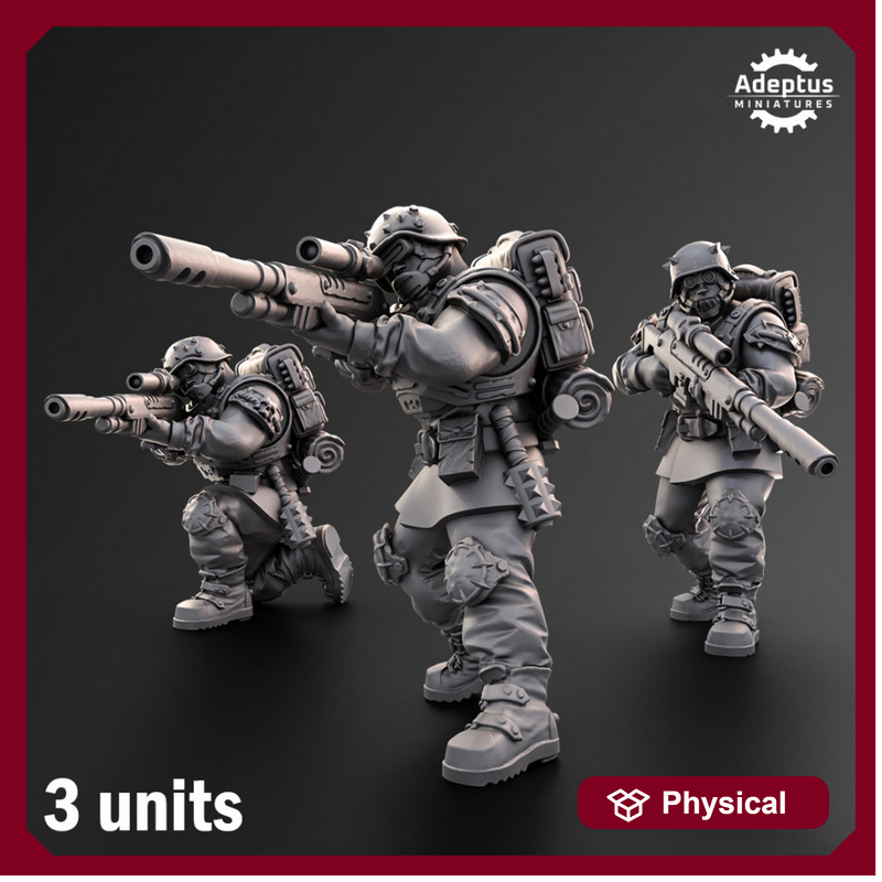 Snipers. The Sons of Iron. Renegades and Heretics
