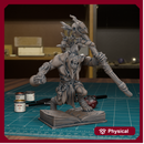 Gnoll Mage 02 - TytanTroll Miniatures - DnD - Fantasy
