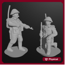10 & 15mm East German Radio Operators (1980s) (8 models)