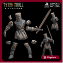 Black Knight Modular - TytanTroll Miniatures - DnD - Fantasy