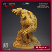 Tortle PC or NPC Fighter Barbarian Monk unarmed Combat Grappler | 28mm, 32mm,75mm Scales | Dungeons and Dragons | Pathfinder |Clay Cyanide - Only-Games