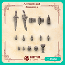 Belt decoration and accessories CL