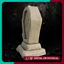 Tombstone 4 - Graveyard Terrain STL, DnD & Wargaming Scenery