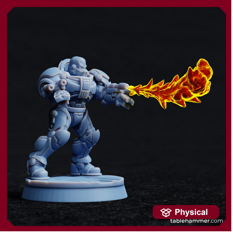 Flamethrower effect muzzleflash