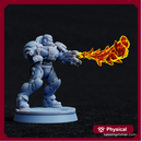 Flamethrower effect muzzleflash
