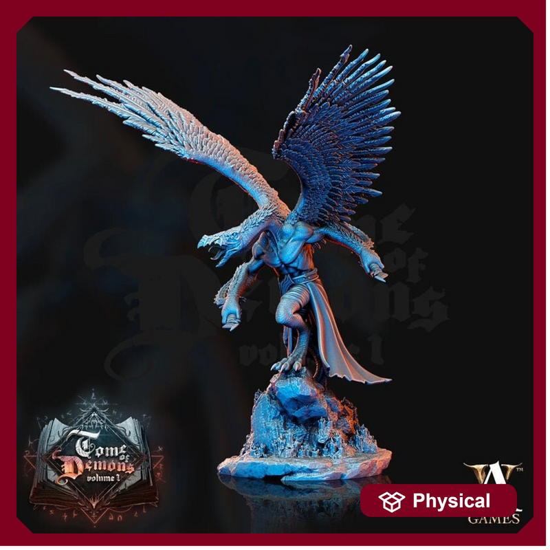 Demon Lord | 180mm |  Wingspan 170mm  | Dungeons and Dragons | Archvillain Games | Miniatures Wargames - Only-Games