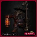 Mormor Sourbeard  [PRE-SUPPORTED] Dwarf Plague Doctor Medic