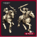 Amazon Horse Riders - 2 Units + Horses (AMAZONS! Kickstarter)