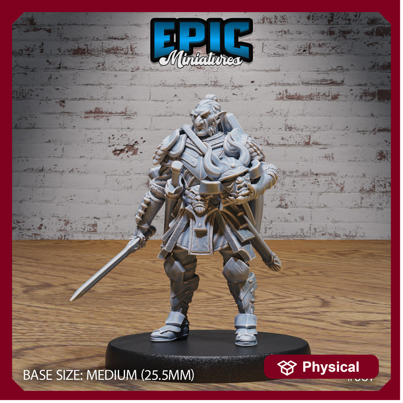 Hobgoblin Adventurer Warrior - Only-Games