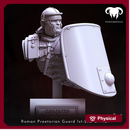 Bust - Roman Praetorian Guard Figure1st-2nd C. A.D. in Action!