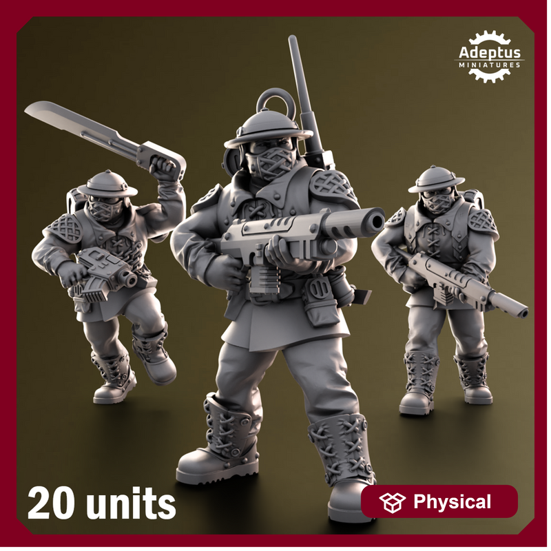 Squad. Sunclaw Regiment. Imperial Guard