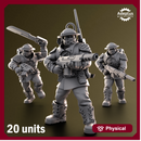 Squad. Sunclaw Regiment. Imperial Guard