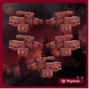 Crimson Wings Rocket Launchers Set x5
