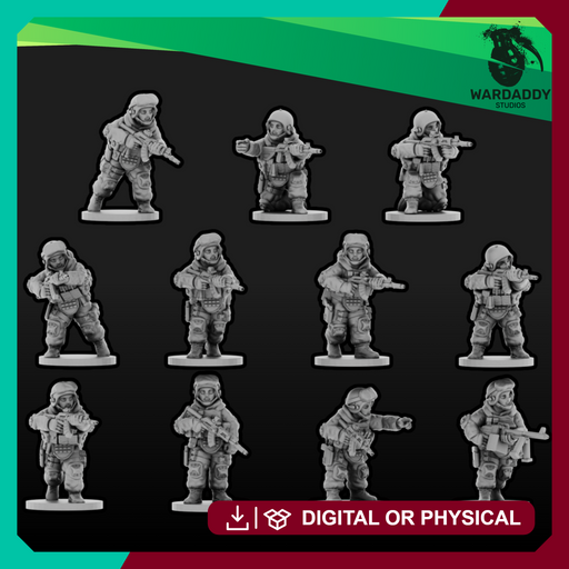 Modern Eastern Operators Squad 2 (15mm) - Only-Games