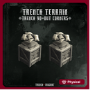 Trench Crusade terrain - Trench 90out corners