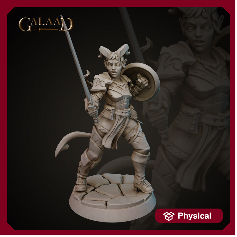 Knight Tiefling Female