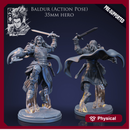 Baldur The Fighter - Action Pose