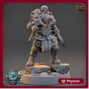 Viking Human Ranger Barbarian Fighter PC NPC | 28mm, 32mm,54mm, 75mm, 100mm Scales | Dungeons and Dragons | Pathfinder | Daybreak Miniatures - Only-Games