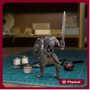 Undead Skeleton Swordsman 010 - TytanTroll Miniatures - DnD - Fantasy-