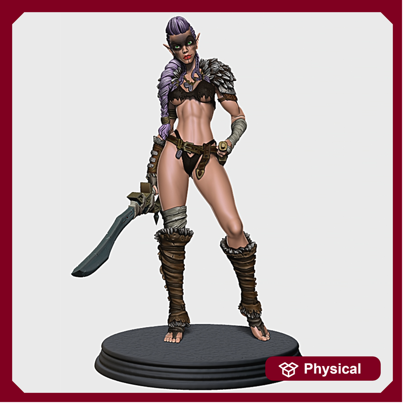 The Barbarian - Athletic Body Type 75mm scale