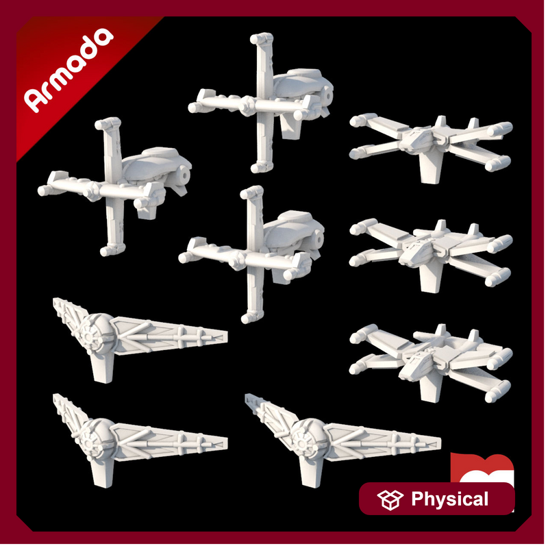 (Armada) Legacy Starfighter Set I