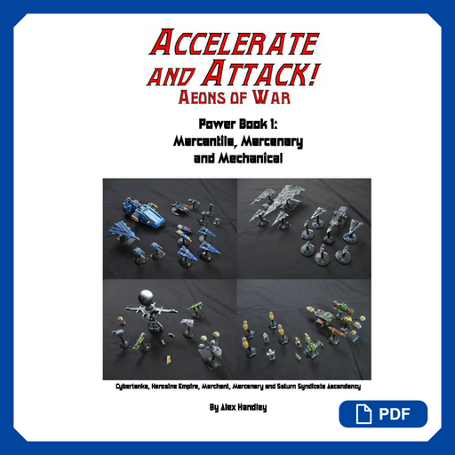 Accelerate and Attack Power Book 1 Mercantile, Mercenary and Mechanical - Only-Games