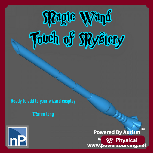 Touch of Mystery - Magic Wand for Cosplay - Only-Games