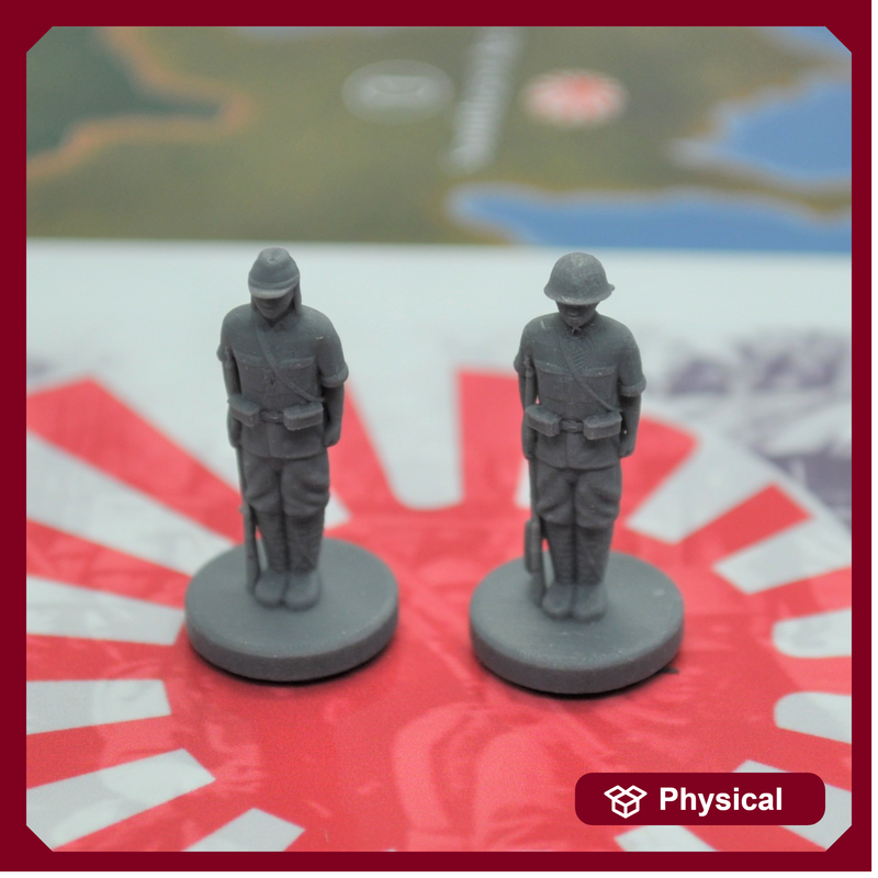1/72 3D Printed Japanese Infantry Bundle (x20) - Only-Games