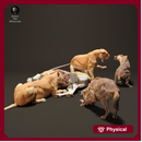 Lionesses vs Spotted Hyenas 1/18